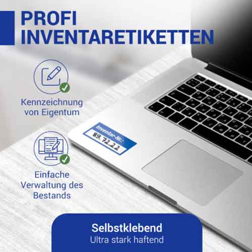 Profi Inventaretiketten