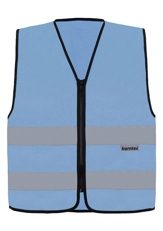 Korntex® Warnweste mit Reißverschluss „Cologne“ - Grün - XL Korntex® Warnweste mit Reißverschluss „Cologne“ - Grün - XL