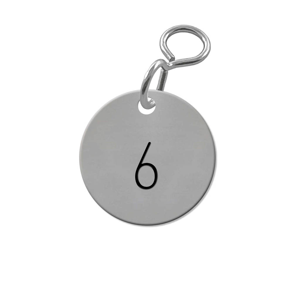 30-40-129-5-30-01-007-zahlen-textmarken-aluminium-blank-mit-montiertem-s-haken-mit-eingeschlagenen-zahlen-schwarz-ausgelackt-ad6590 Kennzeichnungsmarken Aluminium blank - mit eingeschlagenen Zahlen Schwarz ausgelackt - fertig montierter S-Haken