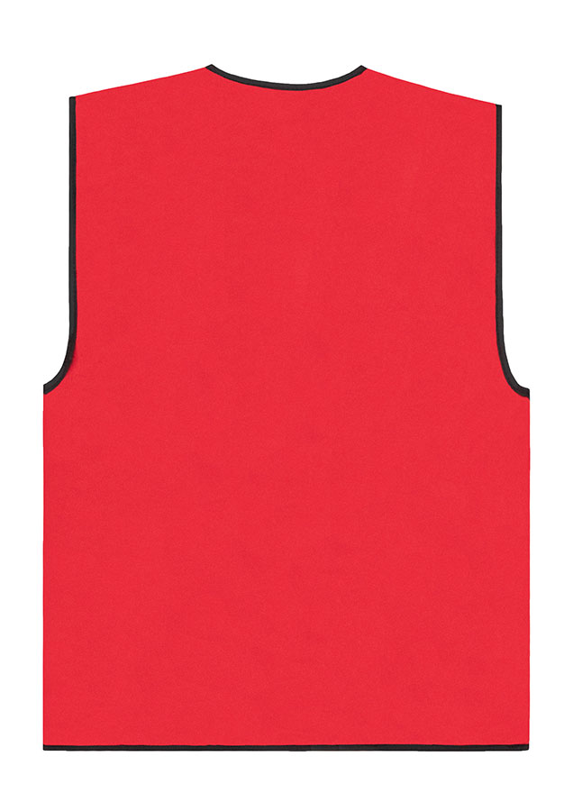 Korntex® Gefütterte Arbeitsweste „Kiel“ - Rot - 7XL Korntex® Gefütterte Arbeitsweste „Kiel“ - Rot - 7XL