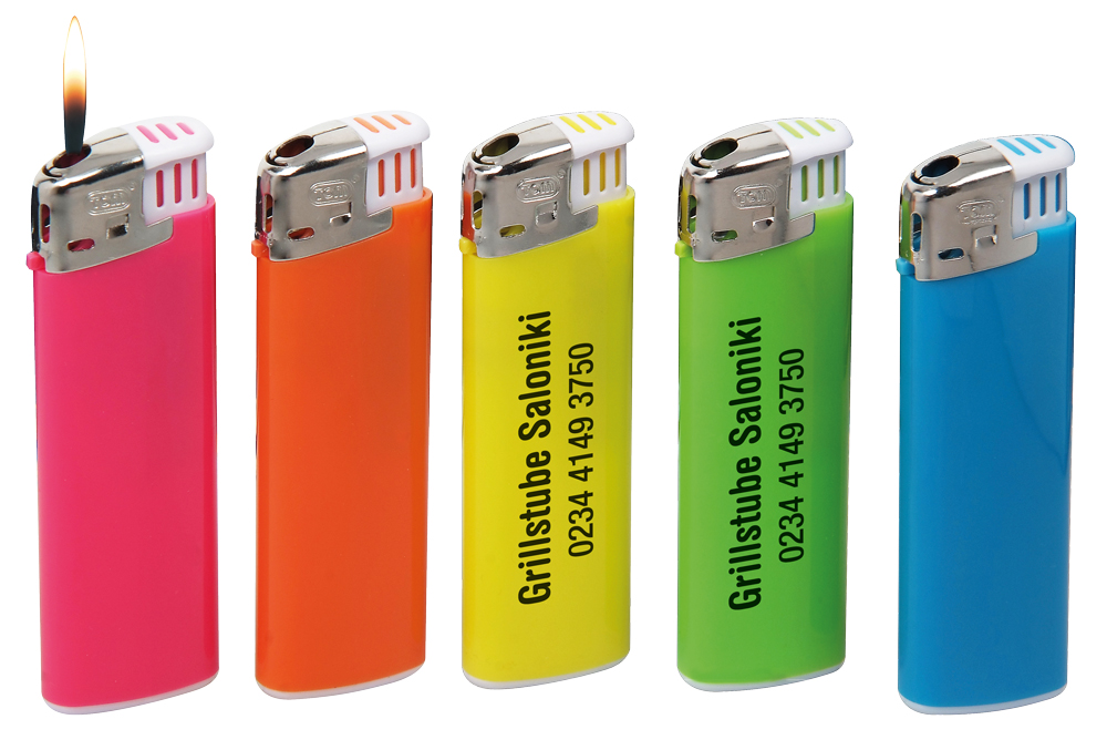 Elektronikfeuerzeug "COCO" - in Neonfarben