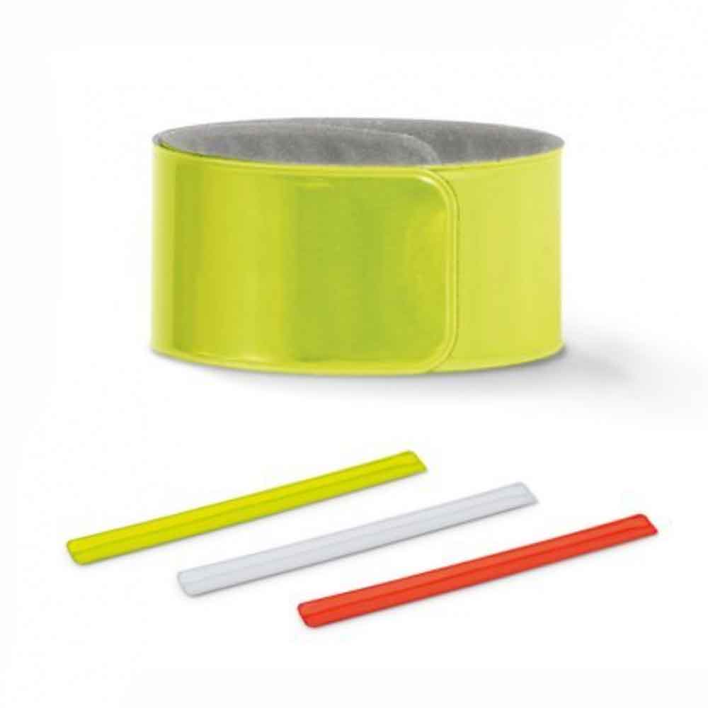Reflex-Schnapparmband "SCHNAPPY" - in Neonfarben