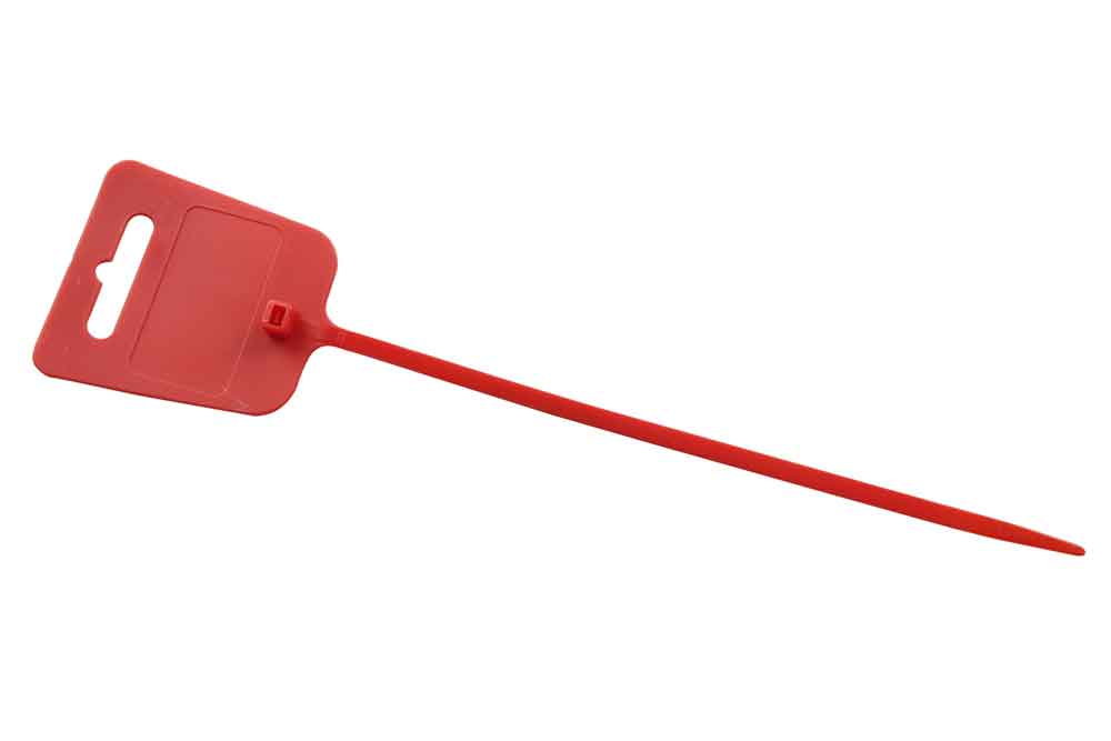 Kabelbinder mit Beschriftungsfeld in 4 Farben