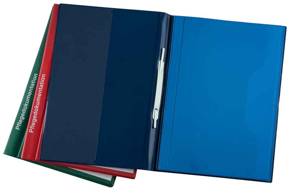 Patienten-Dokumentationsmappe "system-line" - 3 verschiedene Farben Patienten-Dokumentationsmappe "system-line" - 3 verschiedene Farben