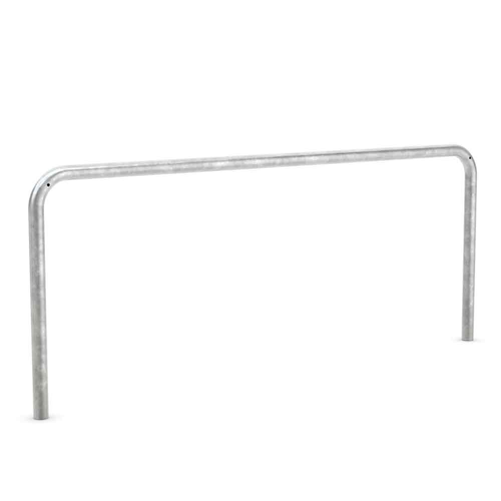 Fahrrad-Anlehnbügel 9100 - aus Stahl oder Edelstahl - zum Einbetonieren Fahrrad-Anlehnbügel 9100 - aus Stahl oder Edelstahl - zum Einbetonieren