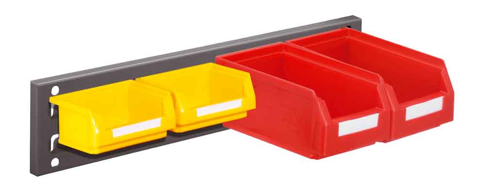 12-60-00-09-08-01-090-rasterplan-wandschiene-set-13-anthrazit-05c017 RasterPlan® - Wandschiene Set 13 - mit Lagersichtkästen - 3 Farben