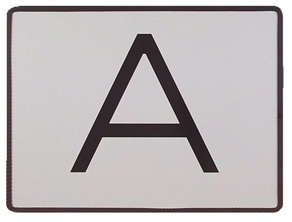 Warntafel - Kennzeichnung Abfalltransporte (A-Tafel) - 2 Ausführungen