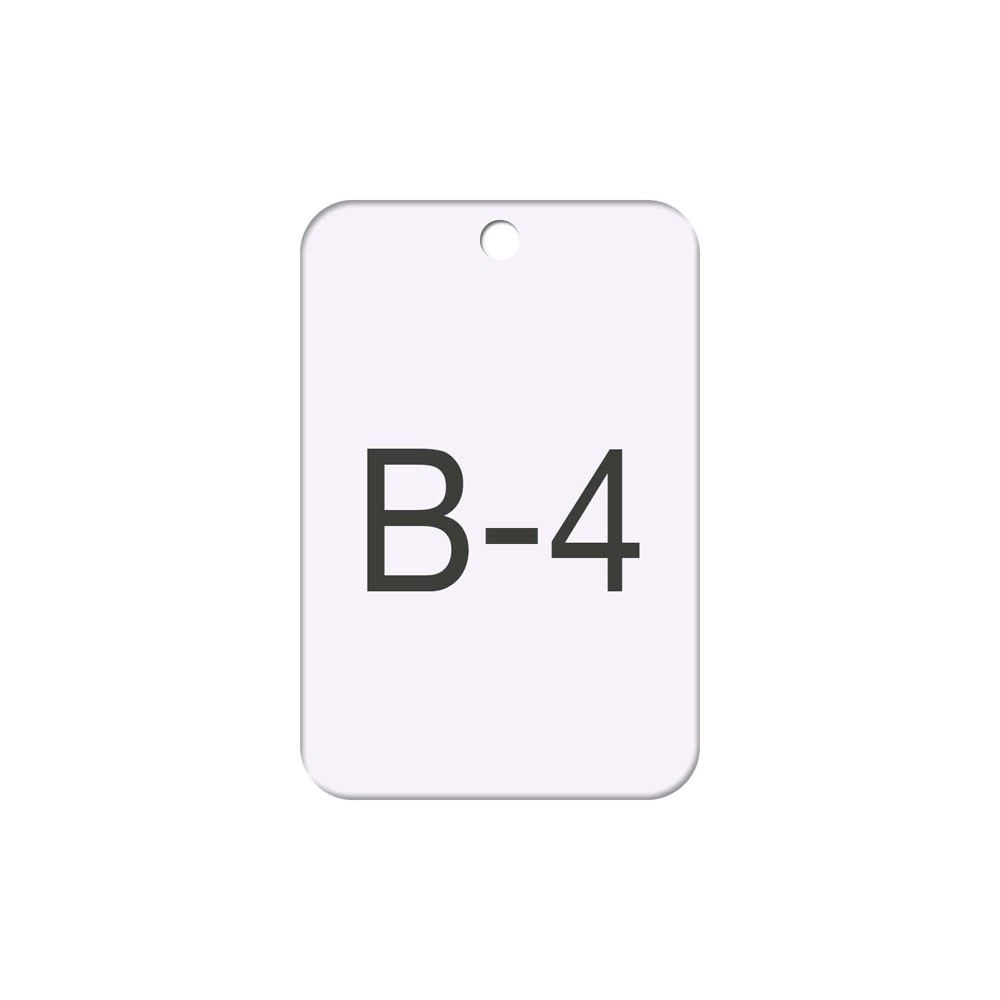 marken-aluminium-rechteck-bohrung-alle-varianten5-1c5ca7 Schlüsselanhänger - Rechteckform - Alu Silber matt - "Alpha-Numero" - mit Bohrung