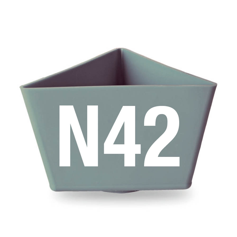 leitzahltraeger-kunststoff-alpha-numerisch-mit-magnet-grau-f501ec Leitzahlenträger "Alpha-Numero" - bis 3 Ziffern und Buchstaben - mit Magnethaftung - 11 Farben