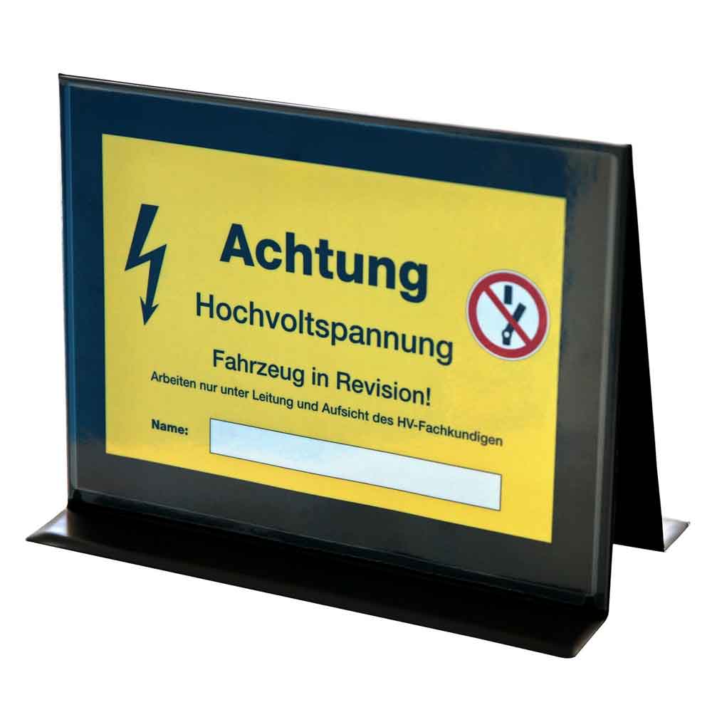 Autodachschild zur Selbstgestaltung sensibler Bereiche