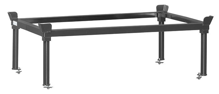 22921_7016-6232b9 Aufsetzrahmen GREY EDITION - Zubehör für Paletten-Fahrgestell - Ladehöhe komplett 652 mm