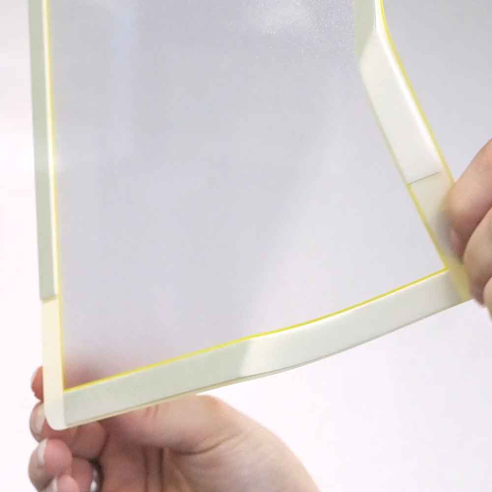 Universal-Informationsrahmen in 2 Größen und 7 Farben - wiederablösbar und wiedernutzbar