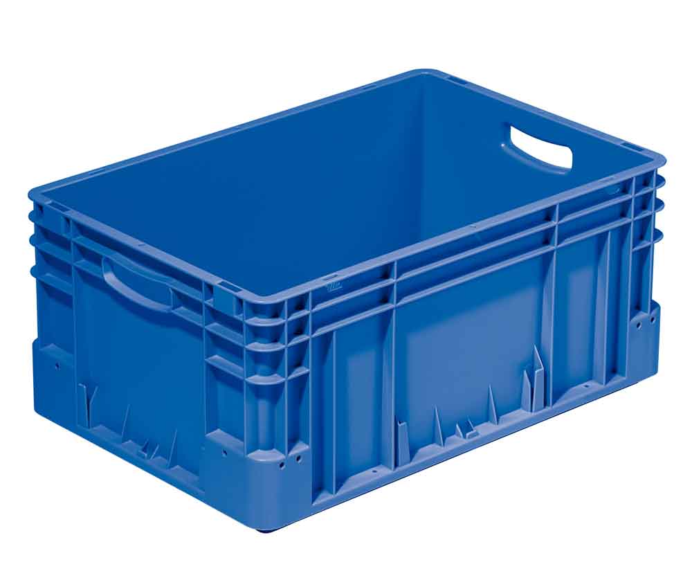 Euro-Transportbehälter - L 600 x B 400 x H 270 mm - in 3 Farben