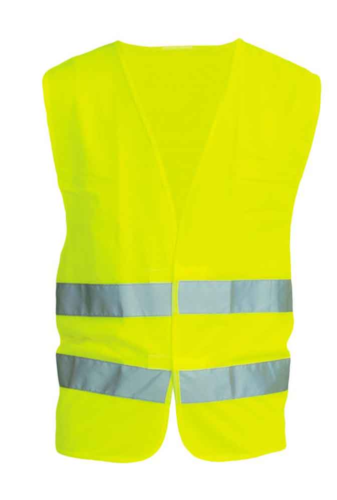 60-50-378-0-00-01-059-warnweste-xl-reflektierende-streifen-vs-d32872 Warnweste - XL - mit reflektierenden Streifen - Saum in Gelb