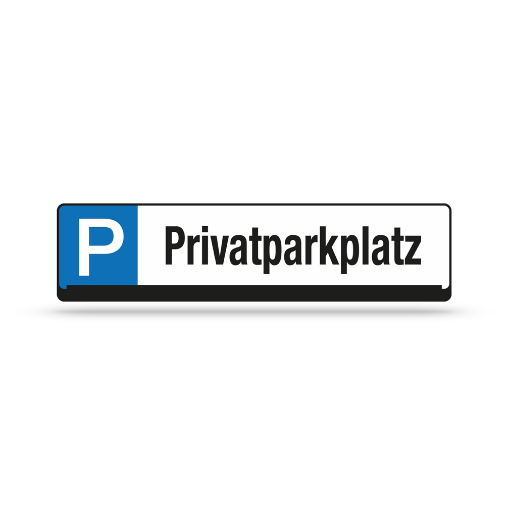 Parkplatz-Reservierungsschilder - 11 verschiedene Texte