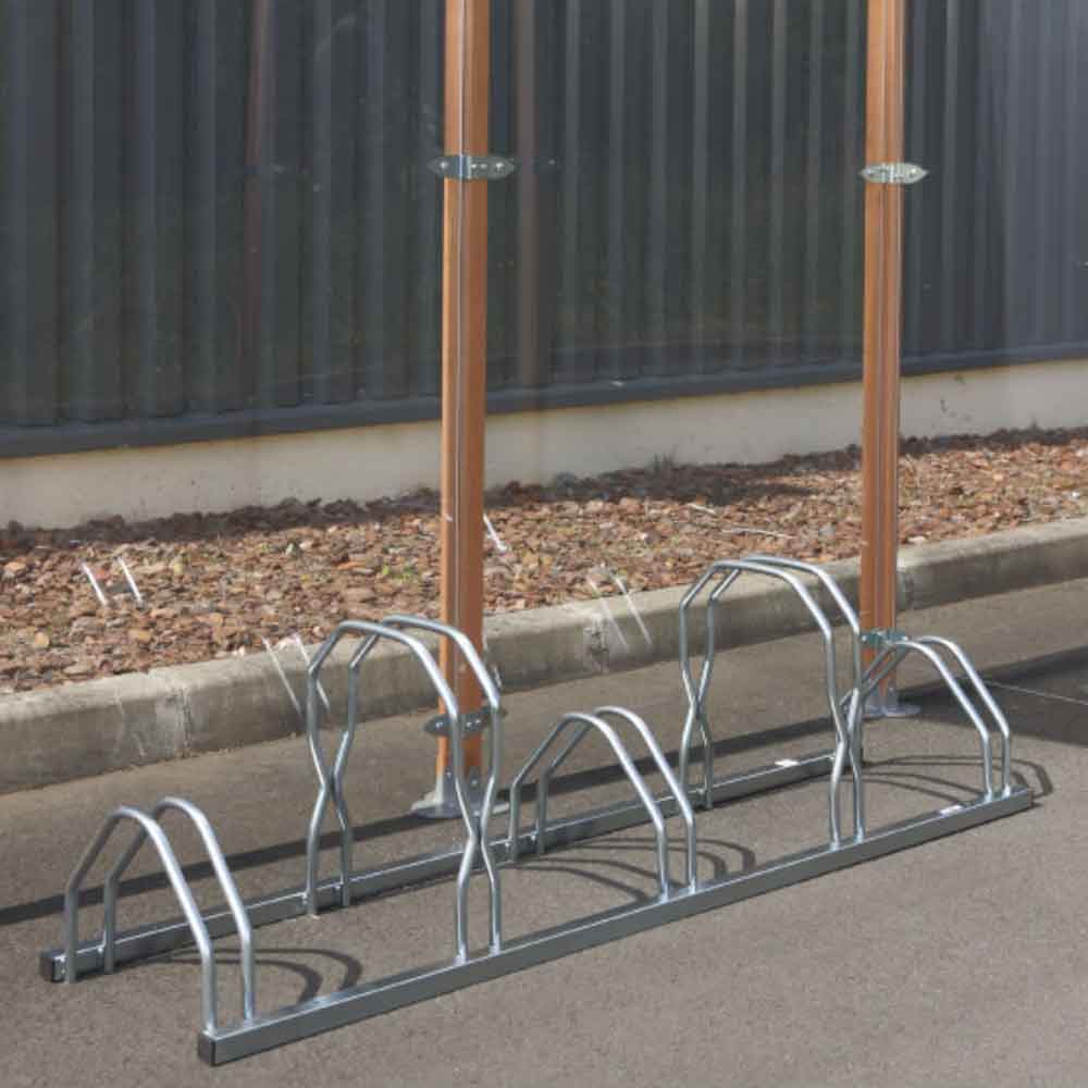 Fahrradständer auf 2 Ebenen mit 3 bzw. 5 Stellplätzen - für alle Reifengrößen