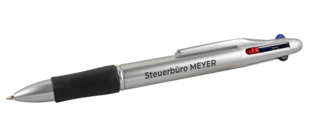 4-Farbkugelschreiber "MULTIPEN" - vier verschiedene Farbminen 4-Farbkugelschreiber "MULTIPEN" - vier verschiedene Farbminen