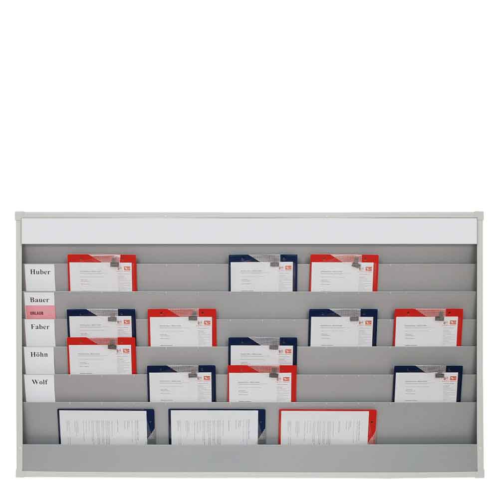 20-20-055-0-00-01-002-planungstafel-din-a4-30-belege-beschriftungsleiste-88f9a1 Planungstafel groß - 30 x DIN A5 - individuelle Beschriftungsmöglichkeit
