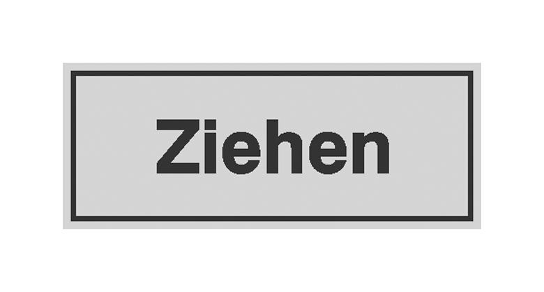 39-25-350-0-00-058-turschild-ziehen-farbe-silber-schwarz-285363-f7fd2f Türschild - Text: Ziehen - Farbe: Silber / Schwarz