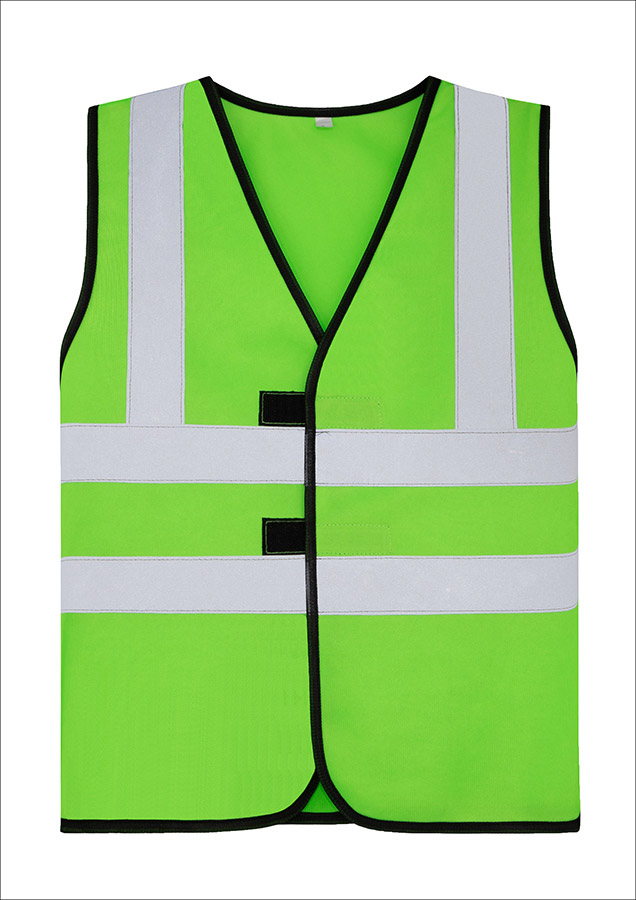 Korntex® Kinderwarnweste "Esbjerg" - Vier Reflexstreifen - Neongrün - XXS Korntex® Kinderwarnweste "Esbjerg" - Vier Reflexstreifen - Neongrün - XXS