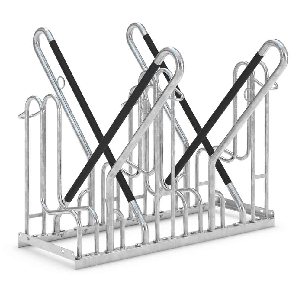 80-20-115-0-00-01-087-fahrradanlehnsystem-4714-xbf-120884 Fahrrad-Anlehnparker 4714 XBF - 4 Einstellplätze zweiseitig