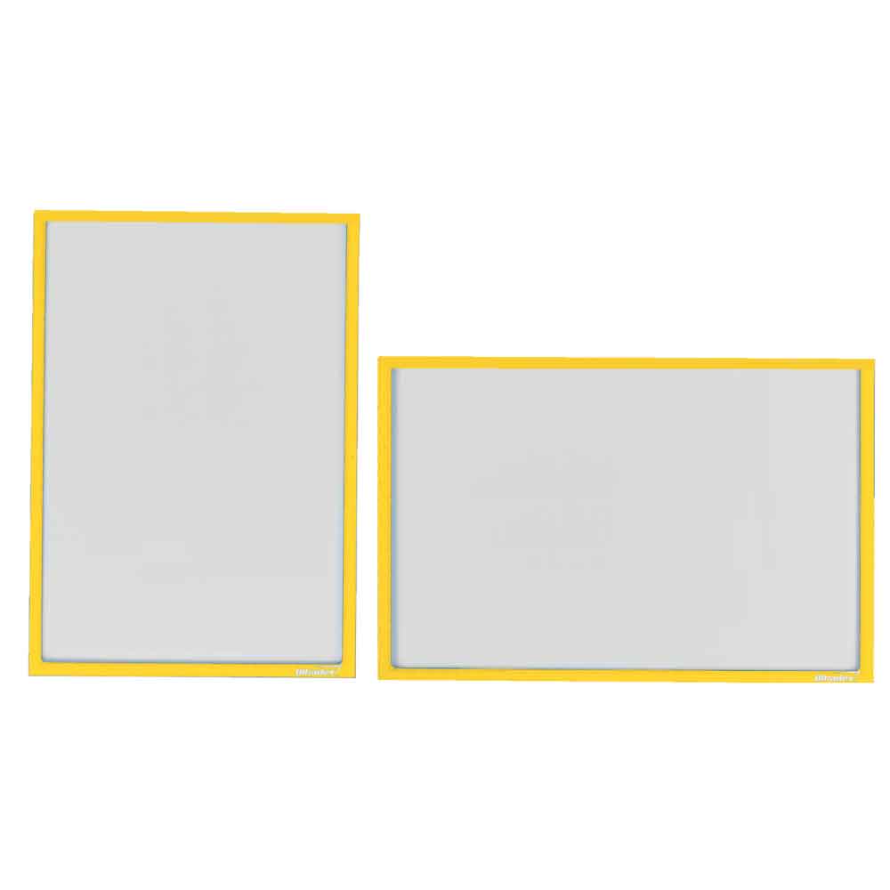 Infotaschen selbstklebend oben offen - verschiedene Formate - 10 Rahmenfarben