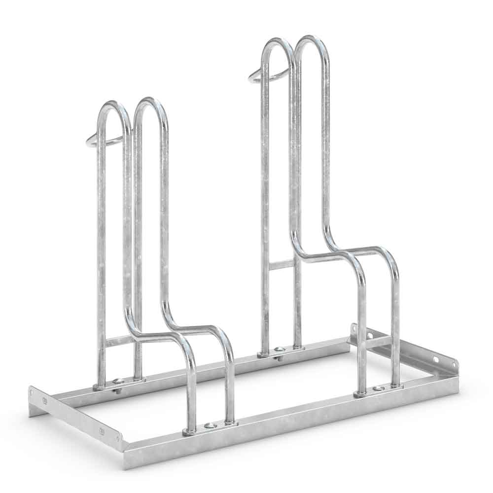 Fahrrad-Standparker 4052 - Standard - 2 Einstellplätze einseitig Fahrrad-Standparker 4052 - Standard - 2 Einstellplätze einseitig
