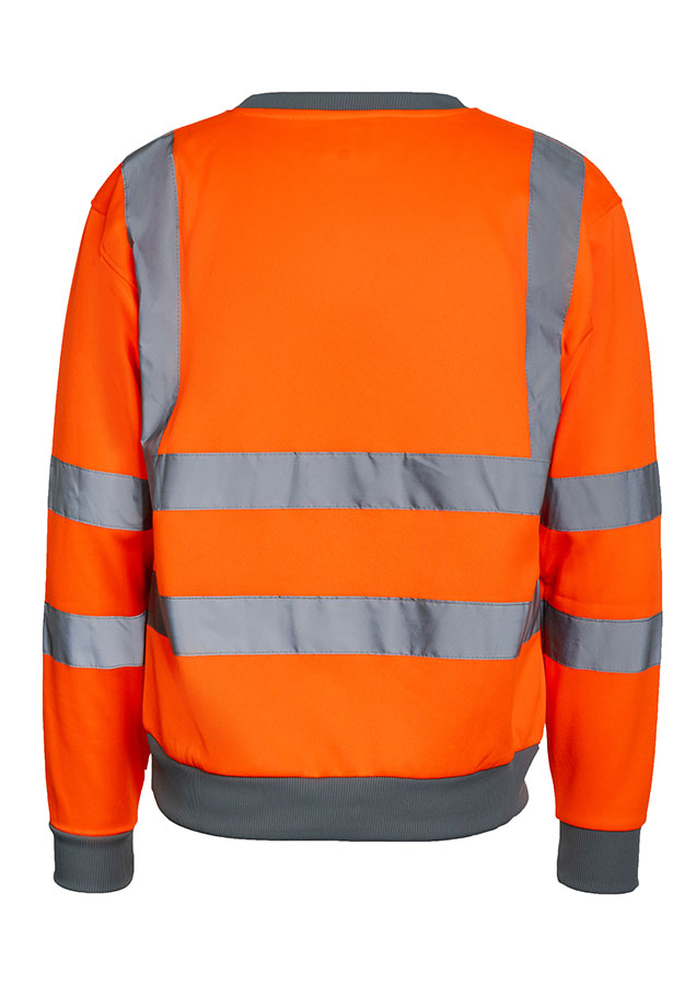 Korntex® Hi-Vis Sweatshirt „Limerick“ - Signal-Orange - 3XL