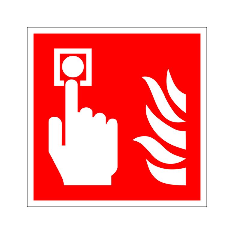 Brandschutzschild - Brandmelder (manuell) ISO7010