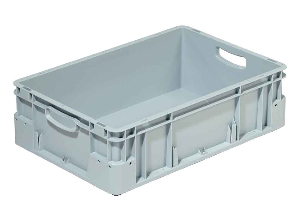 80-10-108-6-10-03-090-euro-transportbehaelter-grau-e9b746 Euro-Transportbehälter - L 600 x B 400 x H 180 mm - in 3 Farben