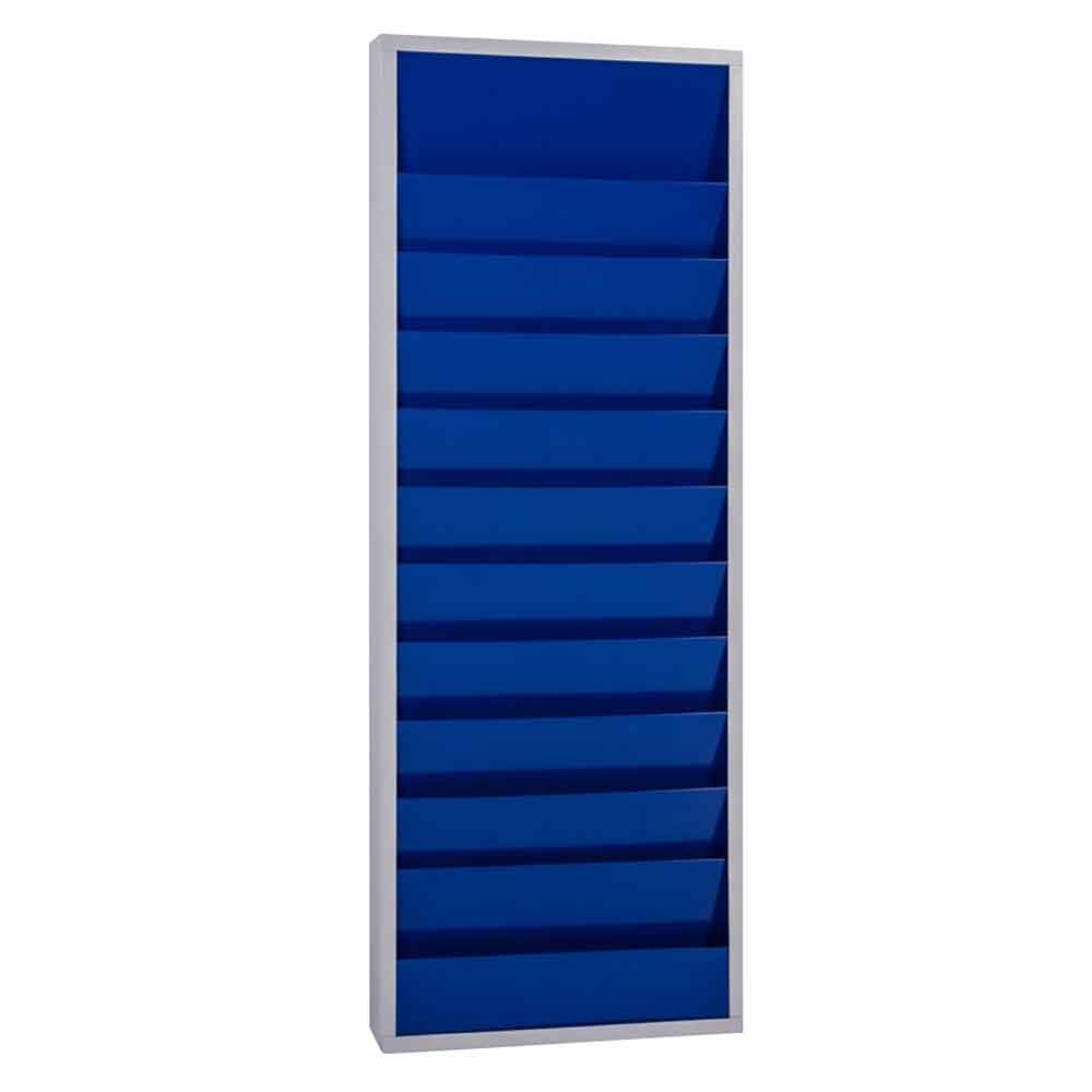 20-20-102-0-00-02-002-plantafeln-stahlblech-blau-din-a4-20-belege-b9904b Plantafel - Stahlblech - für bis zu 20 x DIN A4 Aufträge