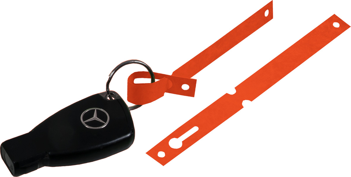 Tyvek®-Schlaufen-Etiketten - Format 160 x 12,7 mm - 6 Farben Tyvek®-Schlaufen-Etiketten - Format 160 x 12,7 mm - 6 Farben