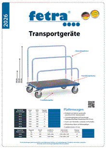 Flyer Plattentransport