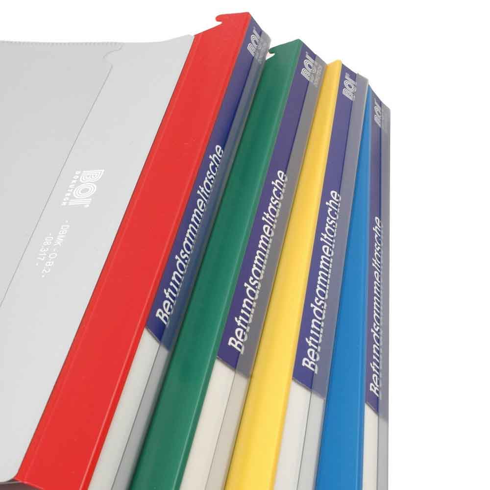 2-Deckel-Befundmappe - mit Schlauchmechanik - in 4 Farben 2-Deckel-Befundmappe - mit Schlauchmechanik - in 4 Farben