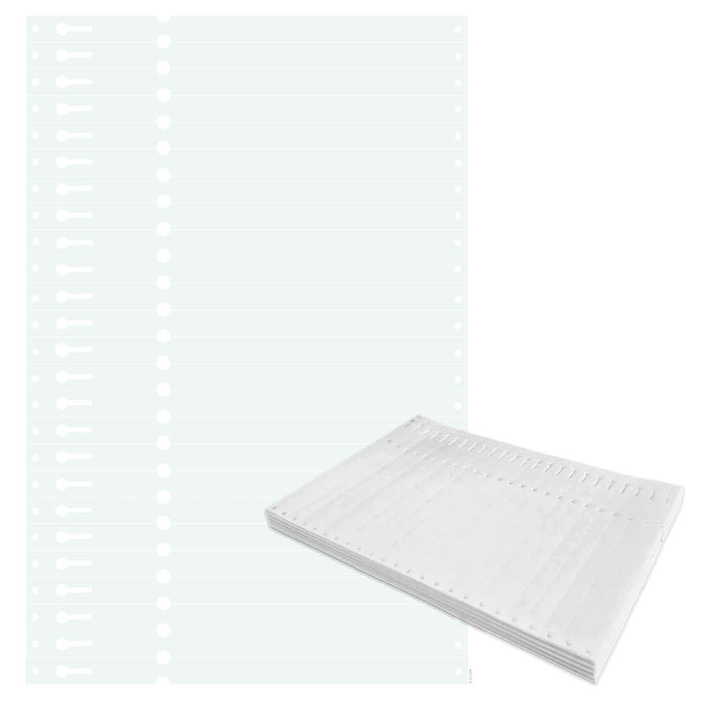 Tyvek®-Schlaufen-Etiketten - Format 220 x 13 mm - 8 Farben