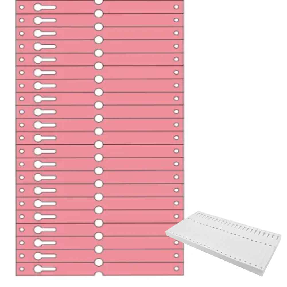 Tyvek®-Schlaufen-Etiketten - Format 160 x 12,7 mm - 6 Farben