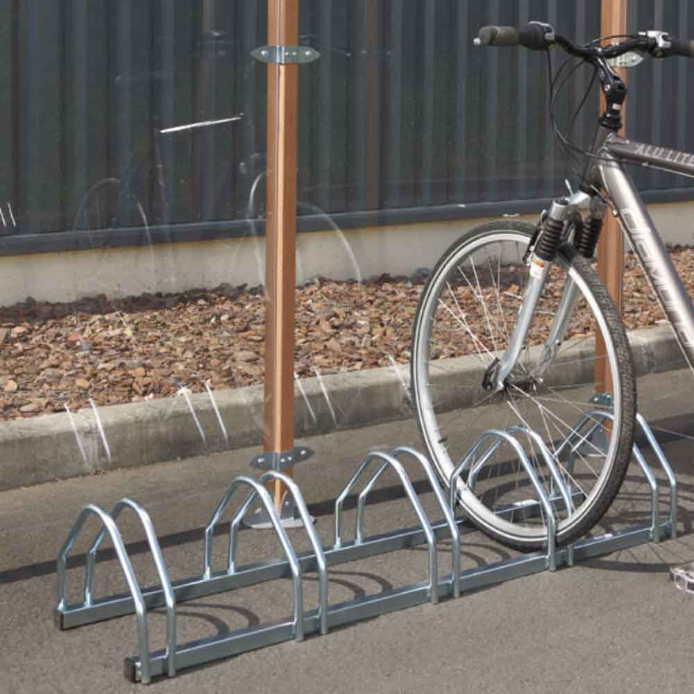 Fahrradständer mit 3 - 4 oder 5 Stellplätzen - zweiseitige Radeinstellung Fahrradständer mit 3 - 4 oder 5 Stellplätzen - zweiseitige Radeinstellung