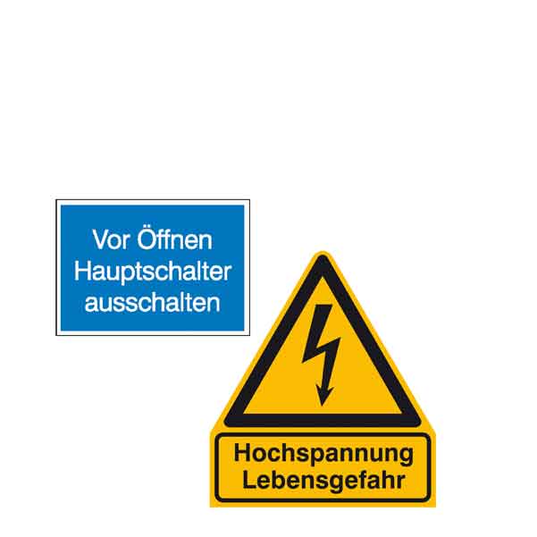 Elektro-Schutzkennzeichnung Elektro-Schutzkennzeichnung