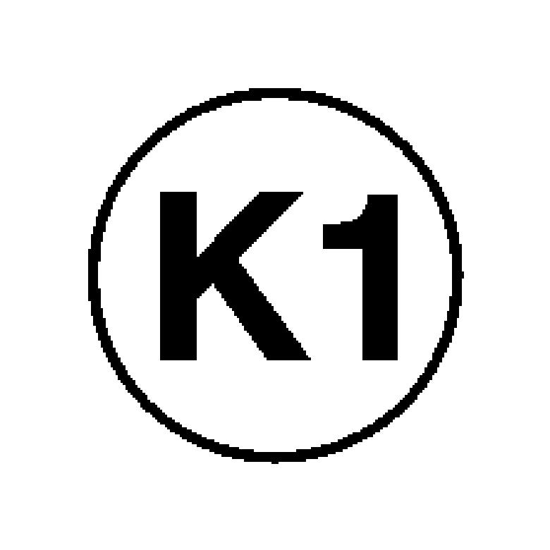 Etiketten - Kennzeichnung elektrische Betriebsmittel - K1