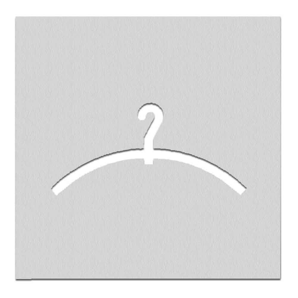 PHOS Türschild aus Edelstahl - verschiedene Symbole - selbstklebend PHOS Türschild aus Edelstahl - verschiedene Symbole - selbstklebend