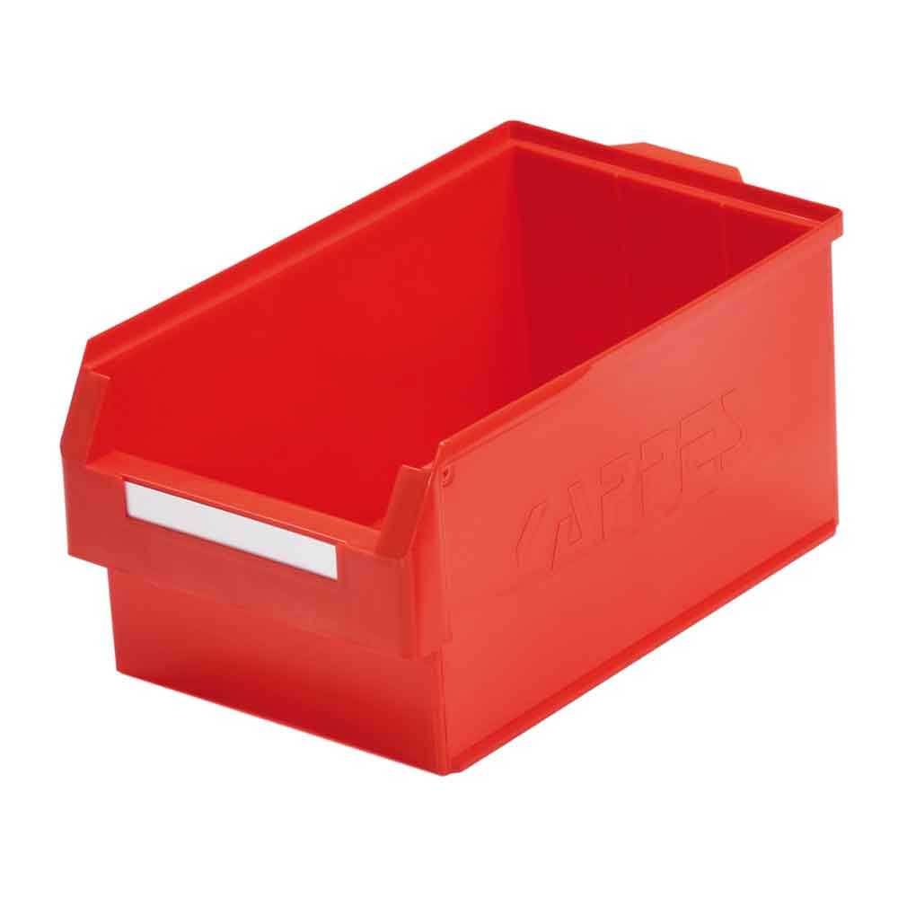 RasterPlan® - Lagersichtkasten für Schlitzplatten - Größe 1 - 500 x 300 x 250 mm - 6 Farben