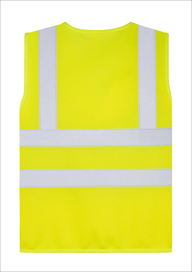 Korntex® Kinderwarnweste "Esbjerg" - Vier Reflexstreifen - Signal-Orange - XXS