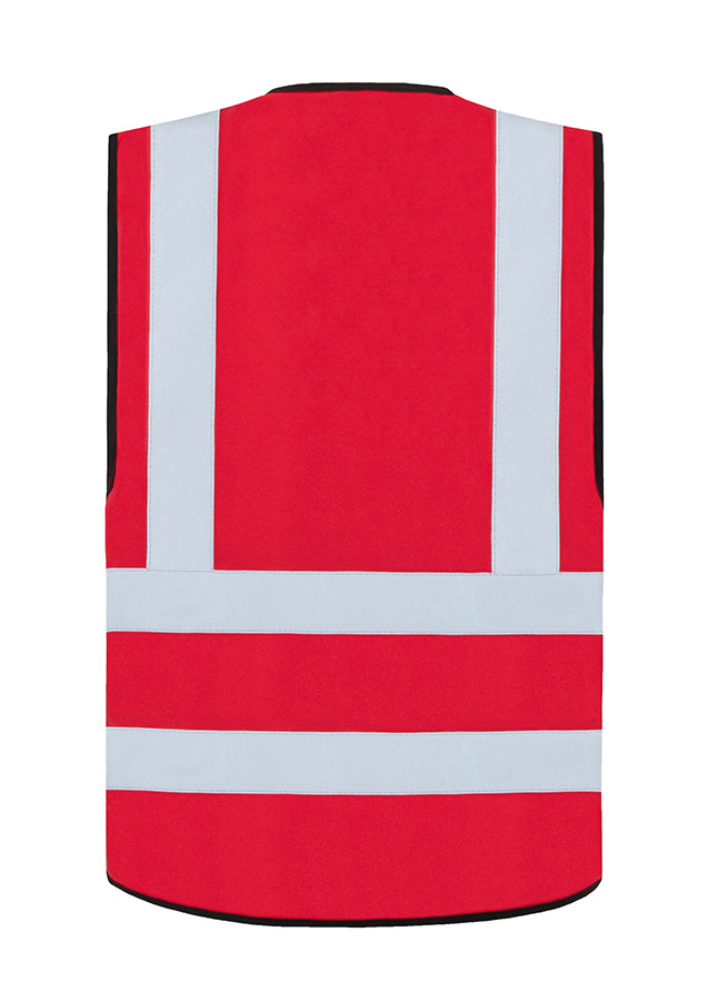 Korntex® Warnweste „Hannover“ - Vier Reflexstreifen - Signal-Gelb - M