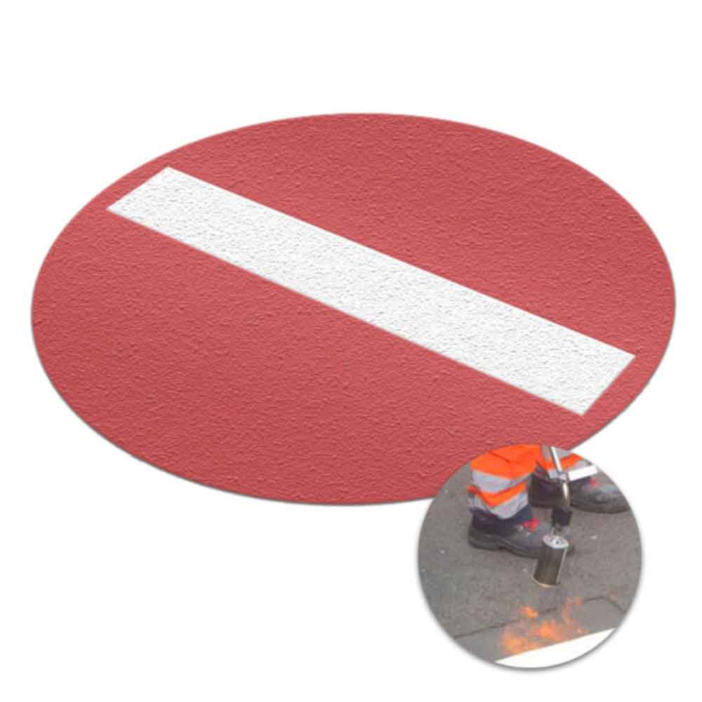 PREMARK® Verbot der Einfahrt - thermoplastische Bodenmarkierung - in 2 Größen PREMARK® Verbot der Einfahrt - thermoplastische Bodenmarkierung - in 2 Größen