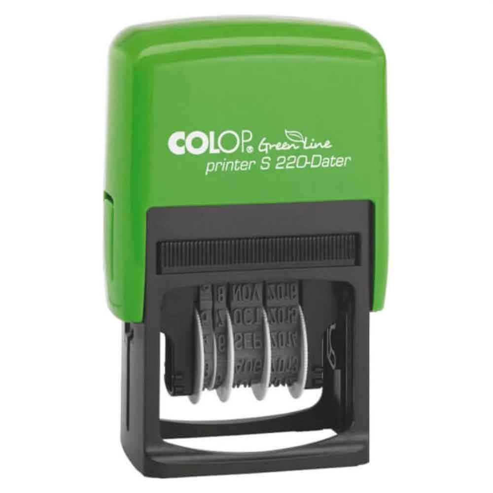 Colop Green Line Printer S220 Datumstempel - Monat in Buchstaben Colop Green Line Printer S220 Datumstempel - Monat in Buchstaben