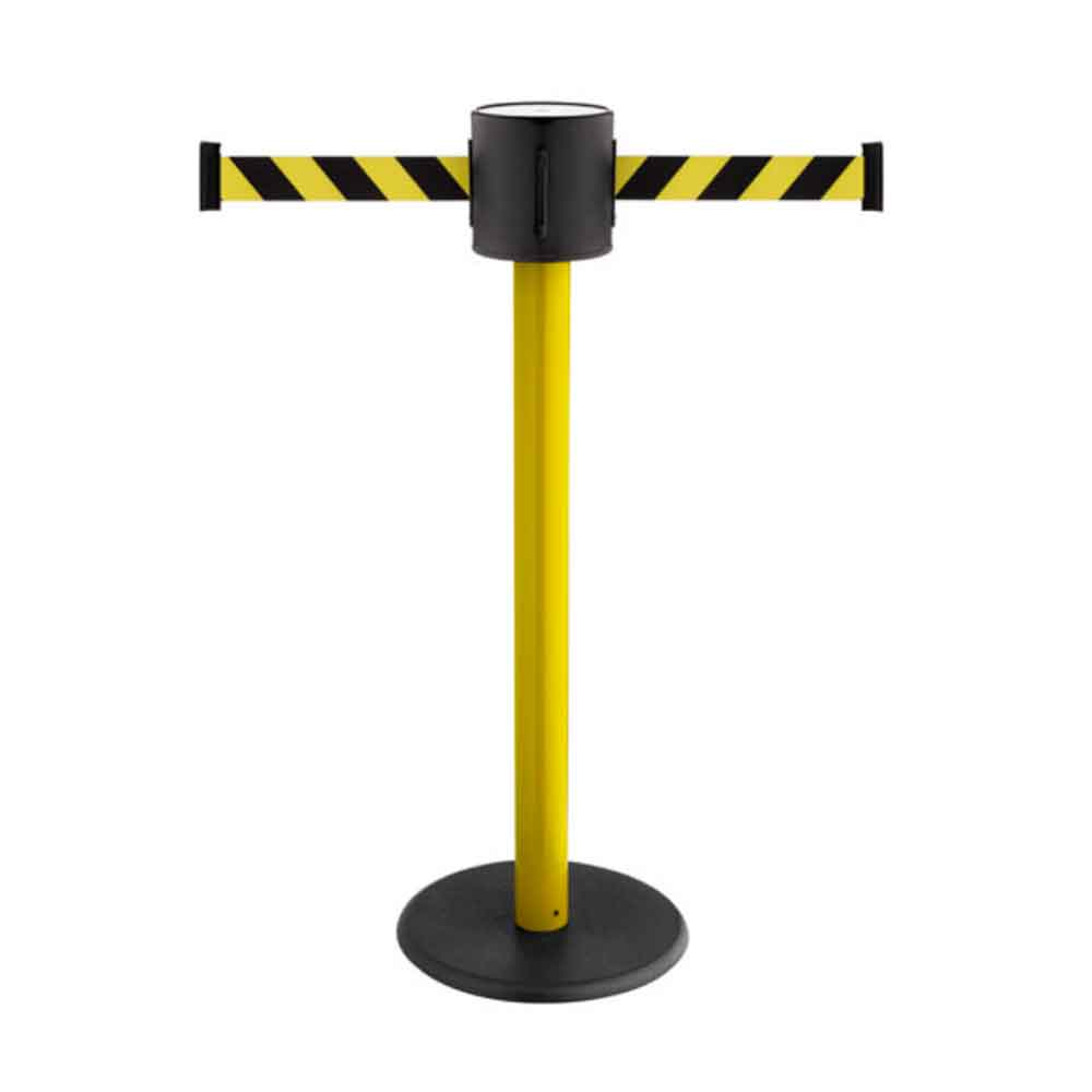 Gurtabsperrsystem - zwei ausziehbare Gurtbänder - in vier Farben