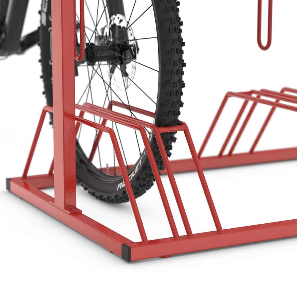 Werbefahrradständer SECURITY STATION - große Werbefläche - 6 Einstellplätze zweiseitig Werbefahrradständer SECURITY STATION - große Werbefläche - 6 Einstellplätze zweiseitig