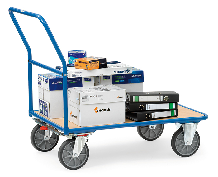 Magazinwagen in 2 Ausführungen - TPE-Bereifung - Tragkraft 400 kg