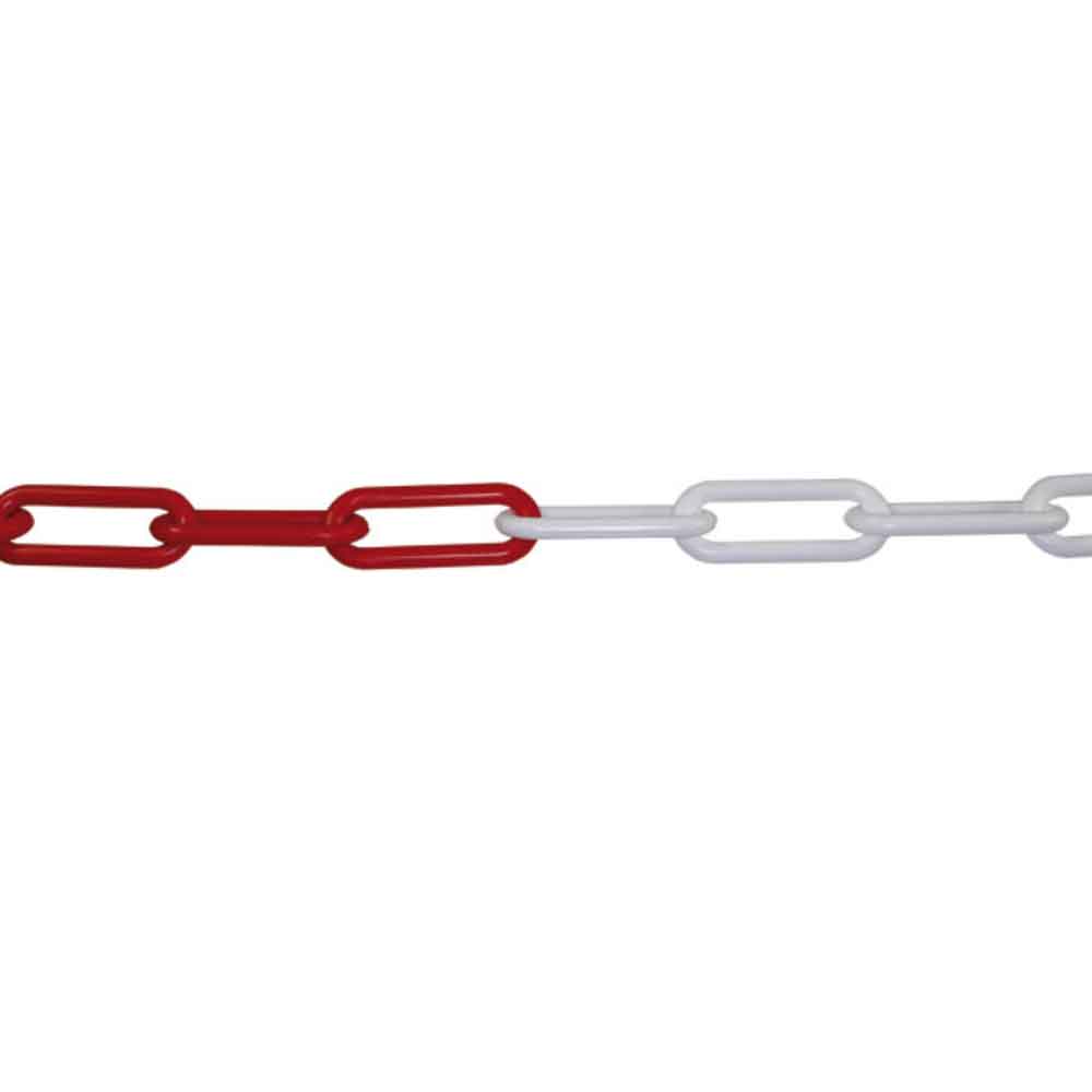 Absperrkette - PVC oder Stahl - Zubehör für Absperrpfosten - in 3 Farben Absperrkette - PVC oder Stahl - Zubehör für Absperrpfosten - in 3 Farben