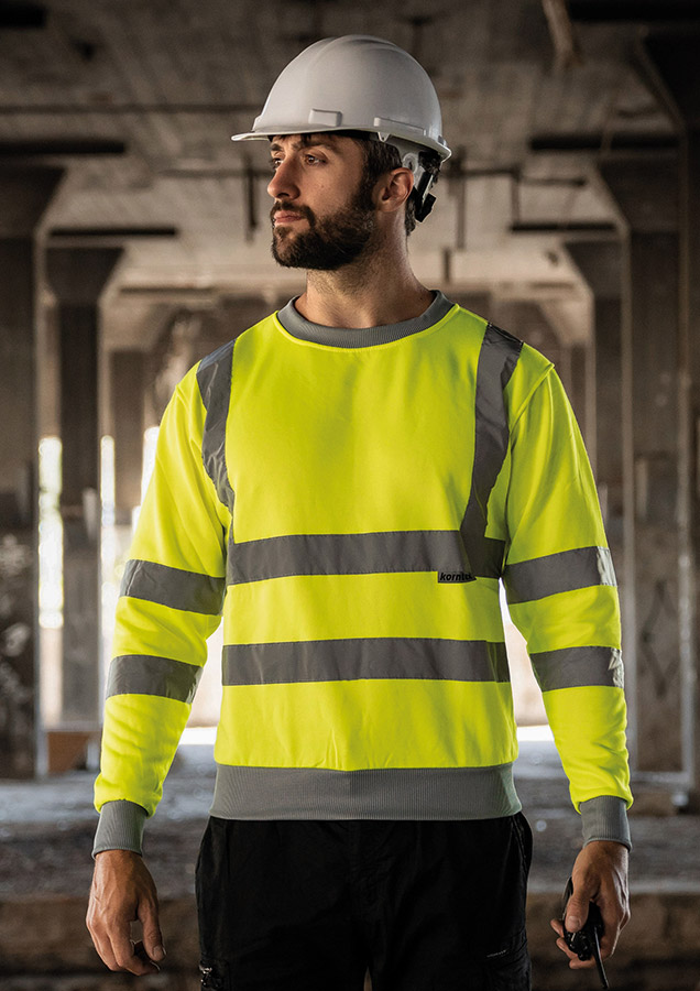 Korntex® Sweatshirt „Limerick“ - Marineblau - 3XL